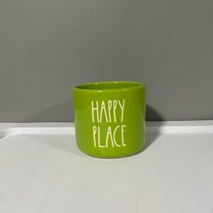 RAE DUNN “ HAPPY PLACE “ Mini Planter Pot